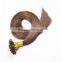 Wholesale Full cuticle hight quality Keratin I tip Hair/U tip hair/Flat tip hair extension