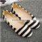 high quality cotton flat bottom shoes party shoes dance shoes of good design and for girls