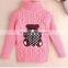 Little bear render turtleneck Children's sweater