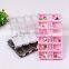 Japanses Style Mini Nail Art Storage Box 12Pots Fashion Acrylic Jewelry Box Tool