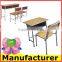 wooden school student desk,children study table and chairs