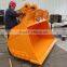 China made tilting mud bucket for excavator