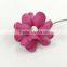 Hot Pink, Magenta Small Handmade Mulberry Paper Flower, Wedding Party, Scrap-booking Crafts, Wholesale