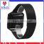 Metal Frame Housing with Magnet Lock Milanese Loop Stainless Steel Bracelet Strap Band for Fitbit Blaze Smart Fitness Watch