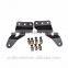 2pcs 50" Curved LED Light Bar Mount Brackets Windshield Fits 2007-2013 Chevy/GMC