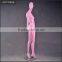 frp/pu realistic stand mannequin female with sculptured head