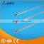 electrical cable size bicycle saddle pvc ladder type stainless steel cable tie with Multi Lock Type