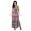 Wholesale Apparel Women Tank Dress Bright Bohemian Maxi Dress