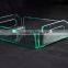 Factory Export Plexiglass Serving Tray/Acrylic Coffee Cup Tray Holder