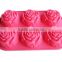 Silicone Kitchenware cake mould in flower shaped