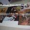 Hybrid industrial uv printer roll and flat pvc wallpaper printer with led lamp