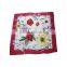 Top Fashion High Quality Pure Silk Ptinted Scarf Customized Scarves Shawl Wraps