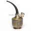 Bronze Water Smoking Pipe Shisha Hookah Cigarette Holder Pipe Hookah Filter Smoke