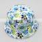 Kids Floral Print Bucket Hat Sun Cap
