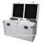 Aluinum CD case cd case CD carrying case with 200pcs CD bag inside JH172