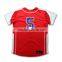 100% polyester custom youth cheap red design baseball uniforms