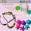 New fashion item plastic label clip holder pacifier chain clip