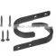 Gun Rack Shotgun Hooks Rifle Hangers Archery Bow Felt Lined Wall Mount Storage
