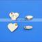 antique gold custom logo ysj debossed oval mini tags