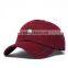 Unstructured baseball hat with custom logo stiched for wholesale