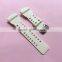 Classic 16mm Casi White Rubber Resin Watch Bands Strap For G-8900, GA-100, GA-110, GA-120, GA-300, GAC100