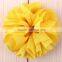 15COLORS,2.6INCH Mini Scalloped Chiffon Ballerina Twirl Flowers Shabby Chic,BULK Ballerina Flowers Hair Accessories,YDKM14