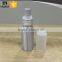 30ml 50ml 65ml 100ml silver aluminium bottle with sprayer