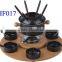 AHF017 25PCS STAINLESS STEEL FONDUE SET