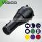 Photo Studio Accessories Mini Snoot Conical Snoot With Honeycomb For Studio Light Black Outside Silver Inside