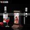 Ricom Patent high end power bank menu stand for phone charger in coffee shop with Sensing Technology--PB835G--Ricom