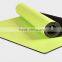 Anti-slip exercise PU Leather natural rubber yoga mat