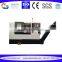 CK40L SIEMENS Controller Small Size CNC Lathe/ Slant Bed CNC Lathe with Chip Conveyor
