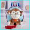 2015 hot selling new fashion plush animal monkey baby boy hanging toys bag                        
                                                Quality Choice