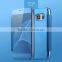 Luxury Clear View Flip Case UV Mirror PC Hard Phone Cover Smart Case For Samsung Galaxy S7 S7 Edge plus G9350 G935a case