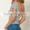 2014 New Arrival Beauty Women Casual T shirt design tshirt bulk buy from china