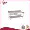 kitchen Worktable With Under Shelf & Backsplash