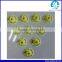 30mm yellow round ear tag for rabbit sheep