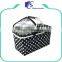 Insulated aluminum foil picnic cooler basket