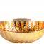 Glass candy fruit bowl