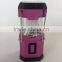 6 LED extendable camping lantern with metal handle