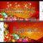 top selling high premium thermal paper admission ticket printing