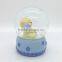 Mini bear for wedding souvenir crystal snow water ball
