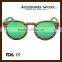 Polarized Wood Sunglasses Layered Skateboard Wooden Frame sunglasses