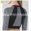 women sexy sportswear 2016 yoga shirt women polyester