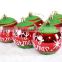 Pretty Painted Merry Christmas letters christmas balls