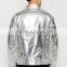 Daijun oem best quality men windproof fashion men silver dance jacket