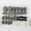 wholesale hand made high polsiehd round edge basalt Massage Stone
