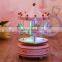 Wooden Mechanism Carousel Music Box