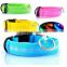 Solid Color Adustable Side Release Buckle D-ring Nylon Dog Collar