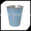rubbish tin/Wholesale Originality Waste bin tin box/garbage cans tin box